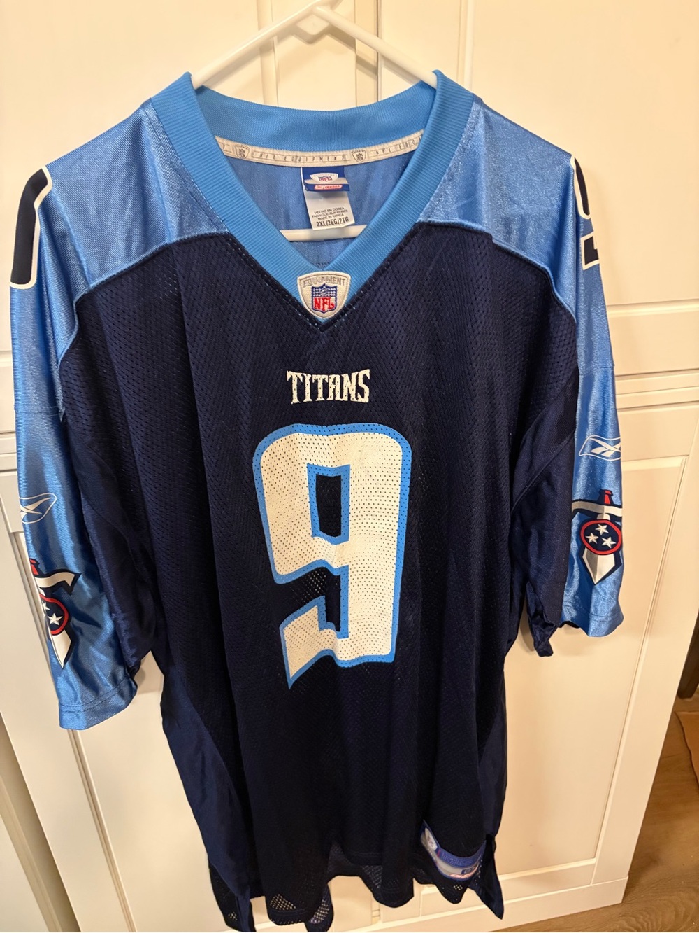 Reebok TN Titans McNair jersey, size XXL